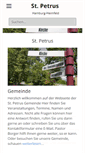 Mobile Screenshot of petrus-heimfeld.de